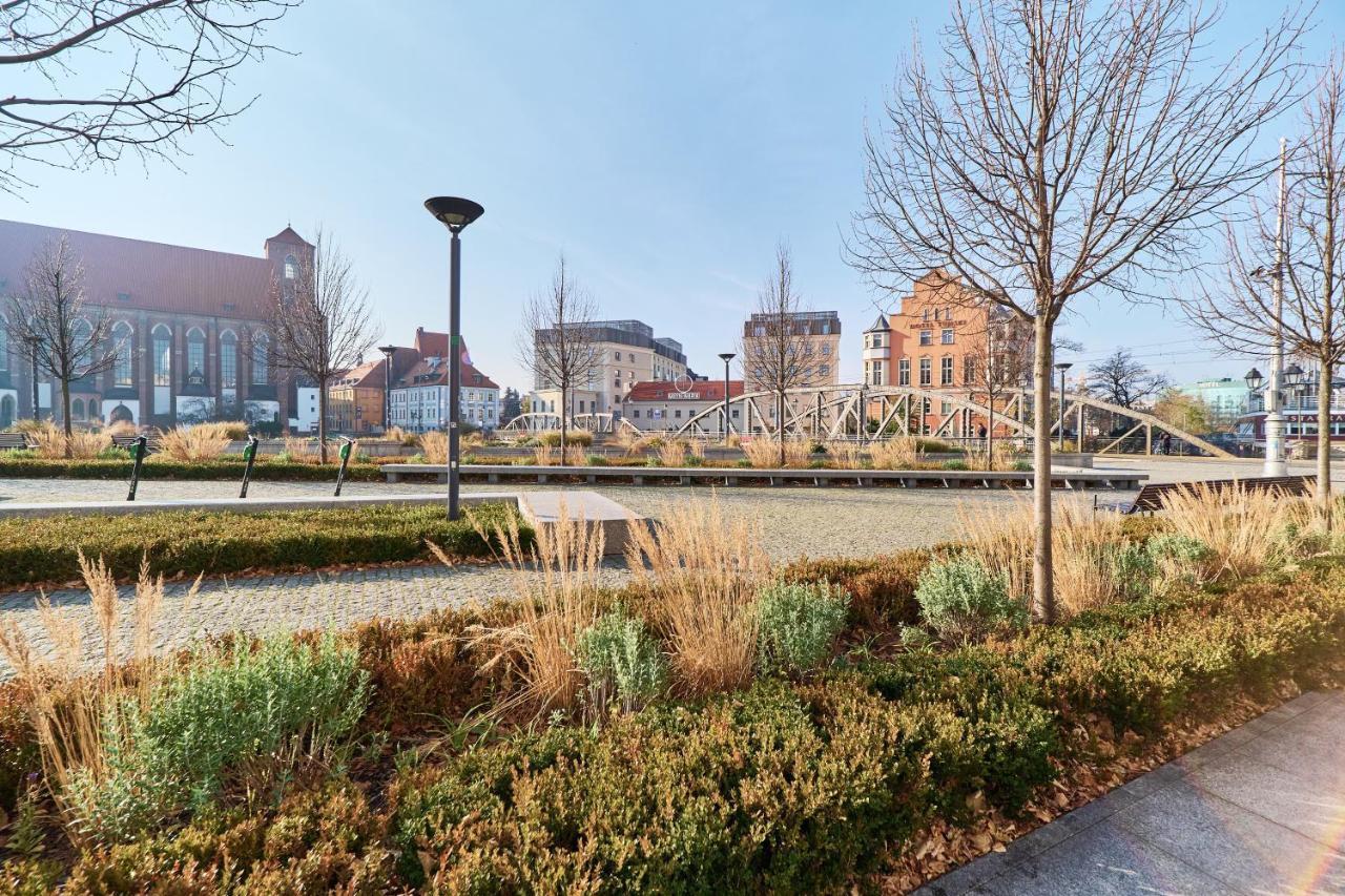Eleganckie Studia Wyspa Slodowa By Noclegi Renters Wrocław Exterior foto