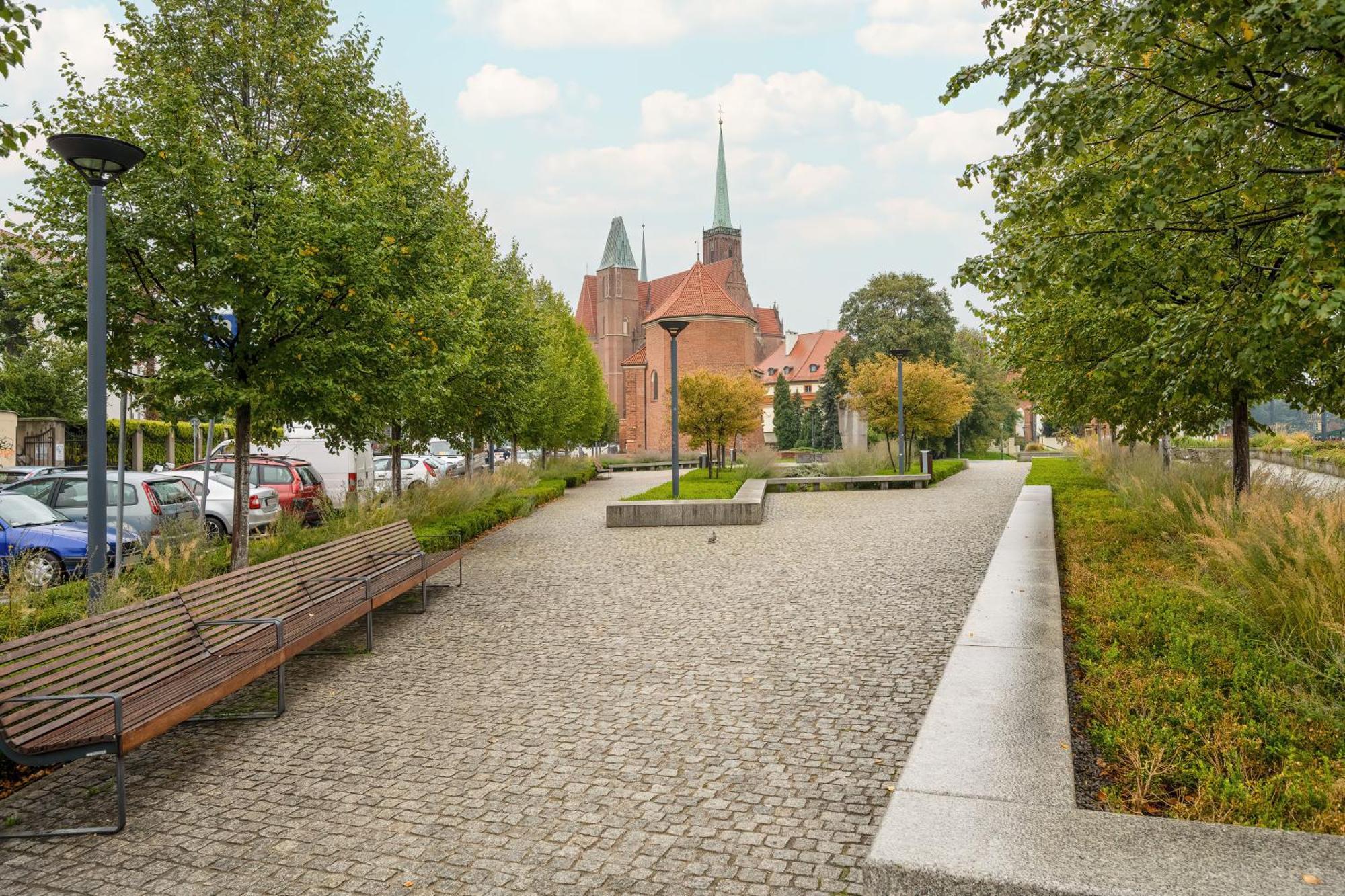 Eleganckie Studia Wyspa Slodowa By Noclegi Renters Wrocław Exterior foto