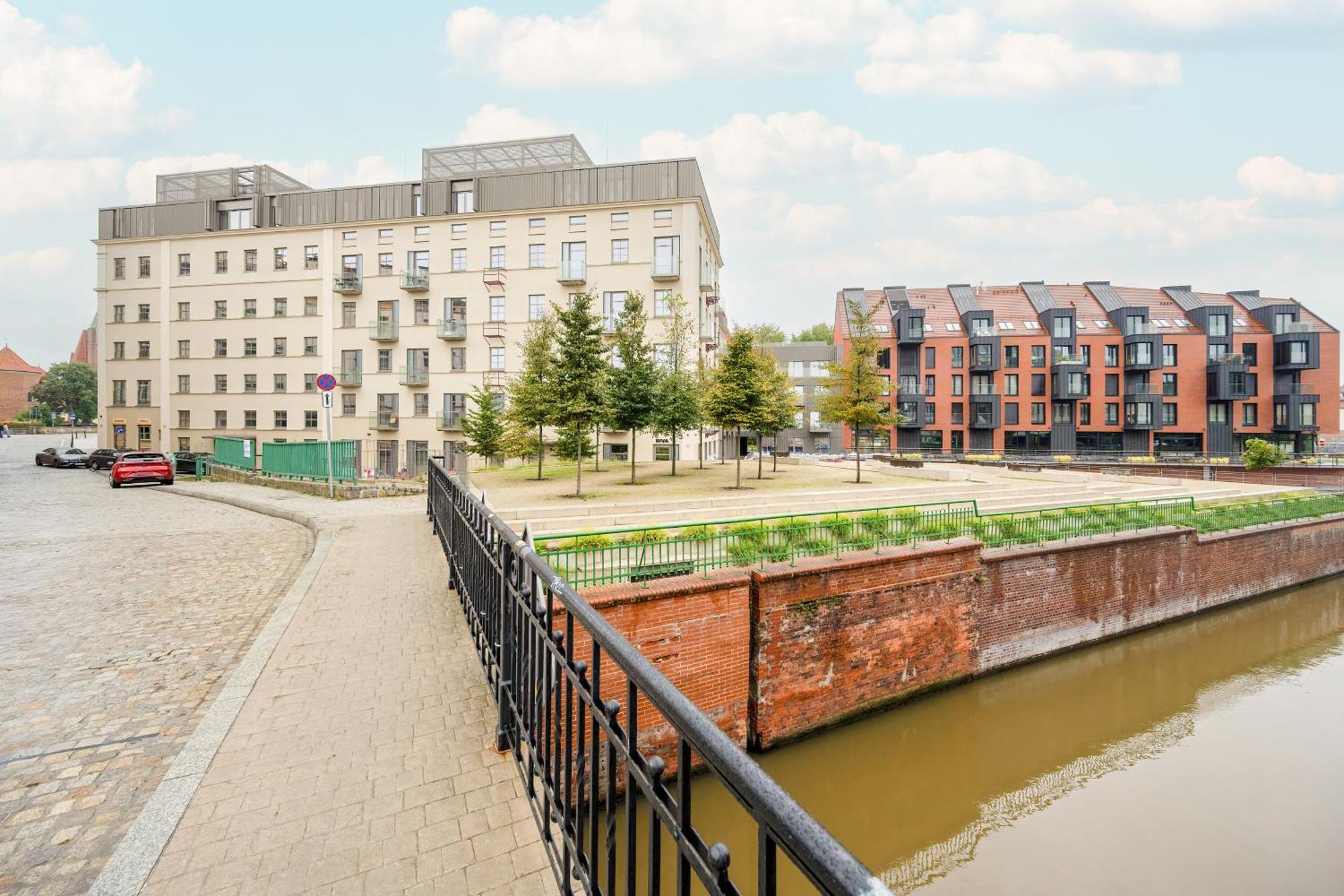 Eleganckie Studia Wyspa Slodowa By Noclegi Renters Wrocław Exterior foto